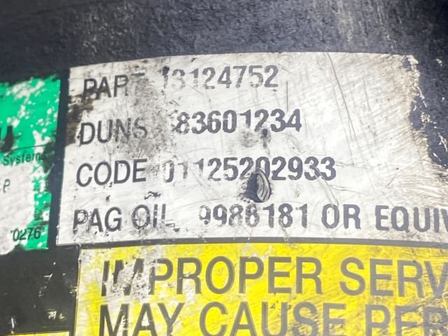 bontott OPEL ZAFIRA B Klímakompresszor