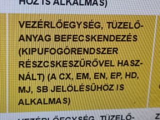 bontott OPEL ZAFIRA B Motorvezérlő