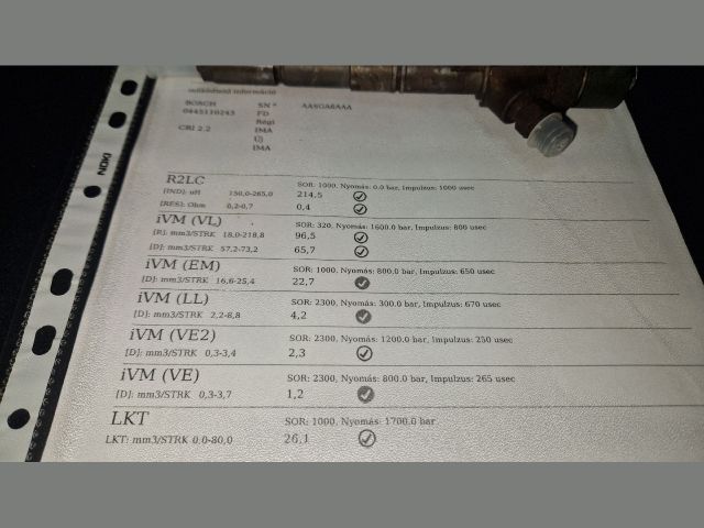 bontott OPEL ZAFIRA B Porlasztó (1 db)