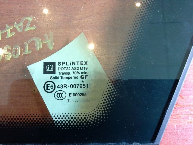 bontott OPEL ZAFIRA B Bal A Oszlop Oldalablak Üveg