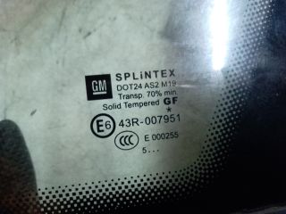 bontott OPEL ZAFIRA B Bal A Oszlop Oldalablak Üveg