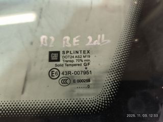 bontott OPEL ZAFIRA B Bal A Oszlop Oldalablak Üveg