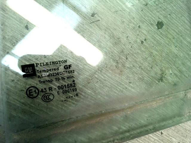 bontott OPEL ZAFIRA B Bal C Oszlop Oldalablak Üveg