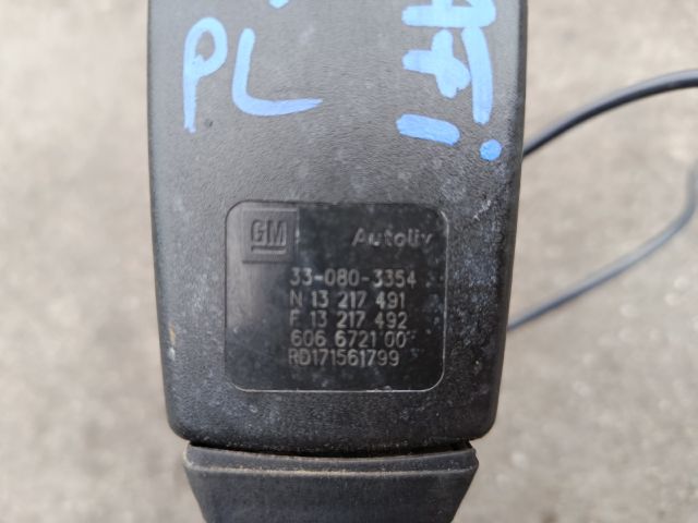 bontott OPEL ZAFIRA B Bal első Övfeszítő