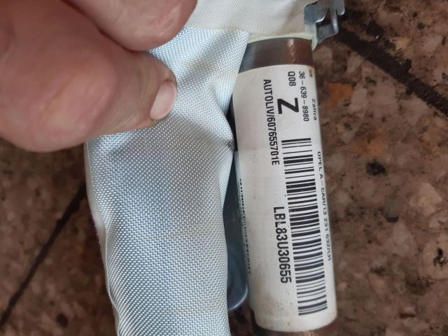 bontott OPEL ZAFIRA B Bal Függönylégzsák és Oldallégzsák
