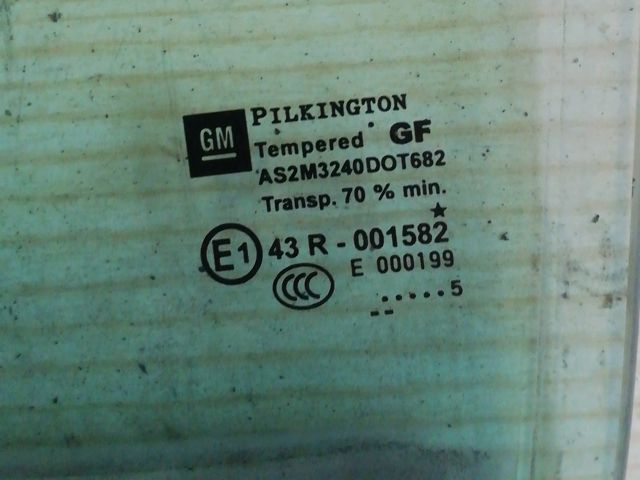 bontott OPEL ZAFIRA B Bal hátsó Ablak