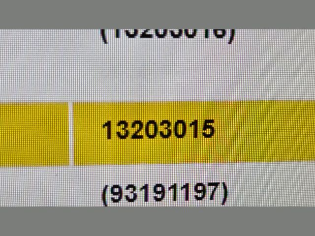 bontott OPEL ZAFIRA B Bal hátsó Ajtó (Üres lemez)