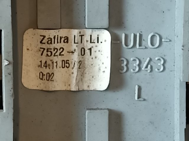 bontott OPEL ZAFIRA B Bal Hátsó Lámpa