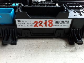 bontott OPEL ZAFIRA B Biztosítéktábla Csomagtér