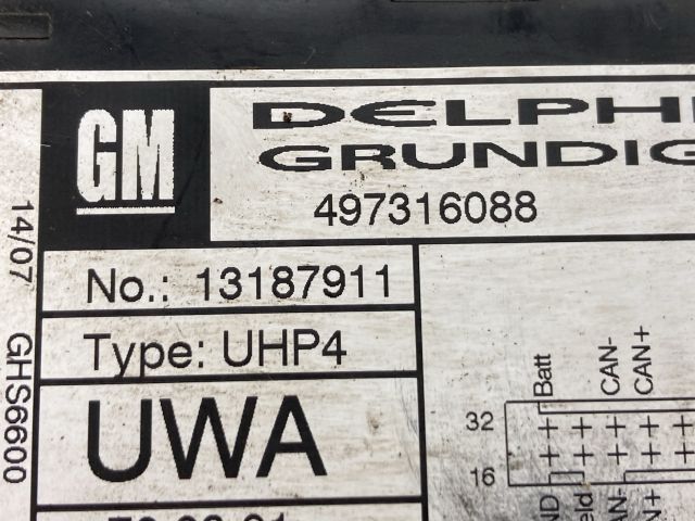 bontott OPEL ZAFIRA B Bluetooth Elektronika