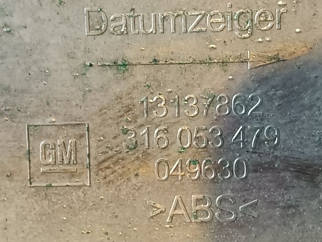 bontott OPEL ZAFIRA B Csomagtérajtó Díszléc