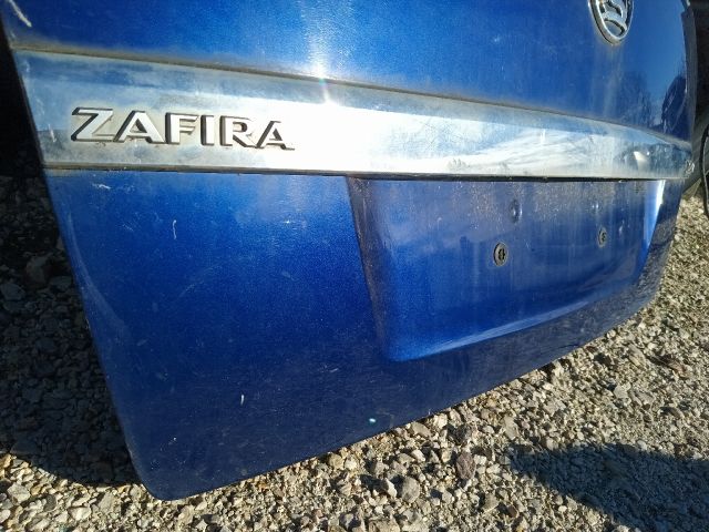 bontott OPEL ZAFIRA B Csomagtérajtó (Részeivel)