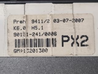 bontott OPEL ZAFIRA B Fűtéskapcsoló (manuális klímás)