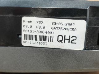 bontott OPEL ZAFIRA B Fűtéskapcsoló (manuális klímás)