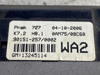 bontott OPEL ZAFIRA B Fűtéskapcsoló