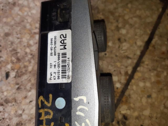 bontott OPEL ZAFIRA B Fűtéskapcsoló