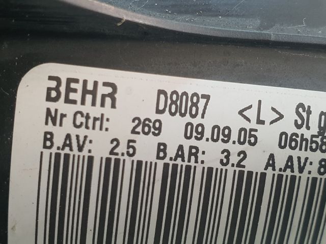 bontott OPEL ZAFIRA B Fűtőmotor (Klímás)