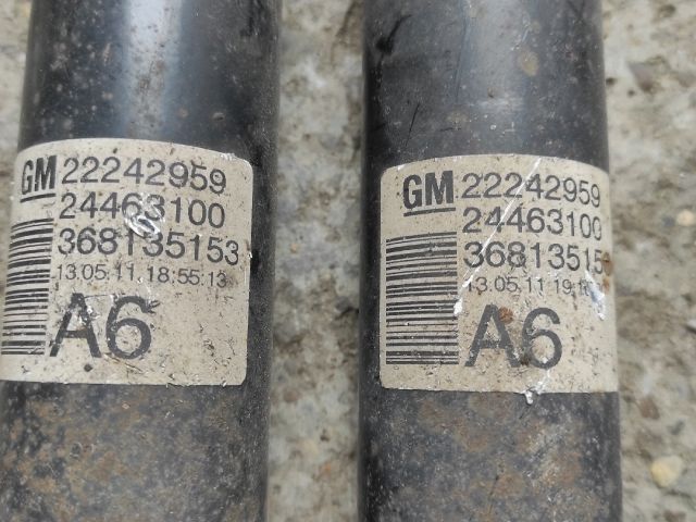 bontott OPEL ZAFIRA B Hátsó Lengéscsillapító Pár