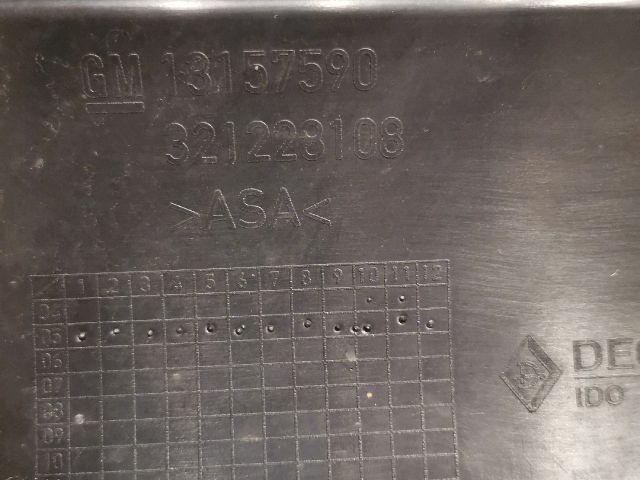 bontott OPEL ZAFIRA B Hűtőrács