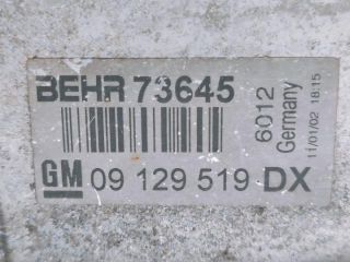 bontott OPEL ZAFIRA B Intercooler