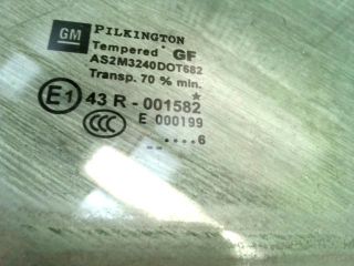 bontott OPEL ZAFIRA B Jobb első Ablak