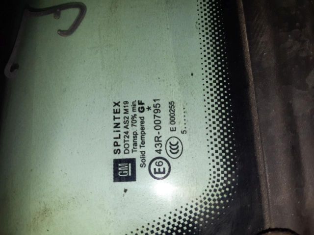 bontott OPEL ZAFIRA B Jobb első Fixüveg (Ajtóban)