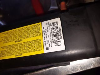 bontott OPEL ZAFIRA B Jobb Függönylégzsák és Oldallégzsák