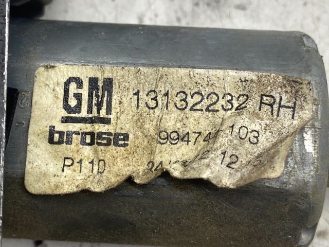 bontott OPEL ZAFIRA B Jobb hátsó Ablakemelő Szerkezet (Elektromos)