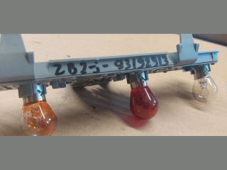 bontott OPEL ZAFIRA B Jobb Hátsó Lámpa Foglalat