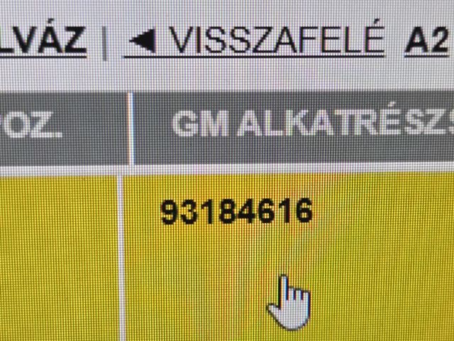 bontott OPEL ZAFIRA B Jobb Lökhárító Tartó Nyúlványvég