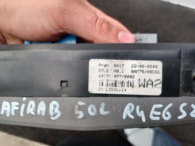 bontott OPEL ZAFIRA B Klíma Kapcsoló