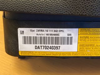 bontott OPEL ZAFIRA B Kormánylégzsák