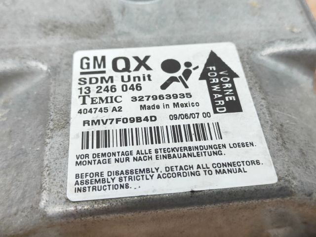 bontott OPEL ZAFIRA B Légzsák Elektronika