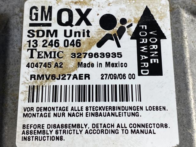 bontott OPEL ZAFIRA B Légzsák Elektronika