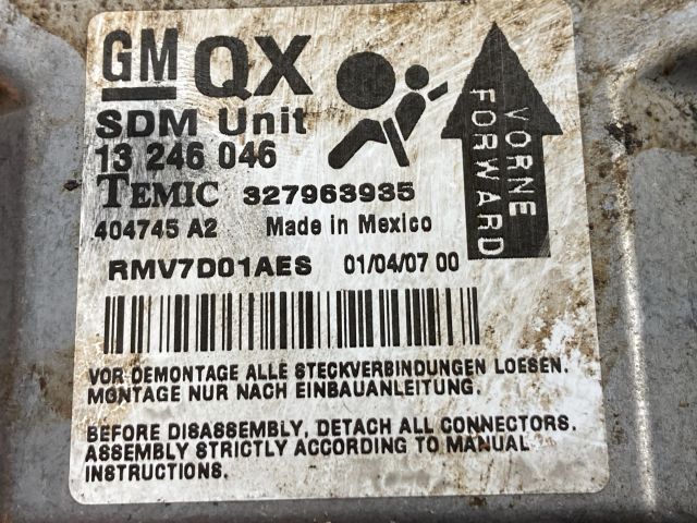 bontott OPEL ZAFIRA B Légzsák Elektronika