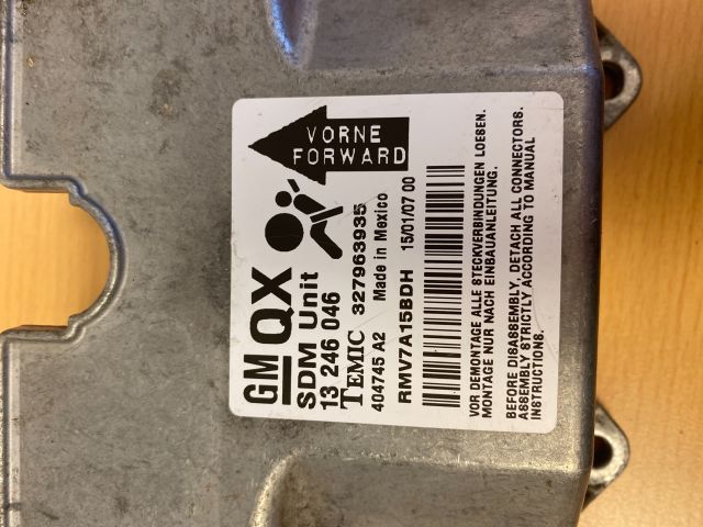 bontott OPEL ZAFIRA B Légzsák Elektronika