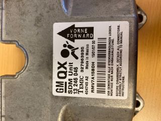 bontott OPEL ZAFIRA B Légzsák Elektronika