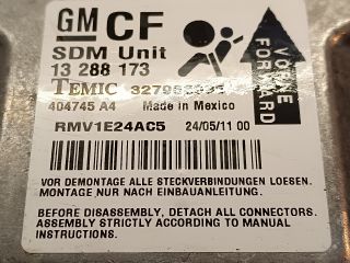 bontott OPEL ZAFIRA B Légzsák Elektronika