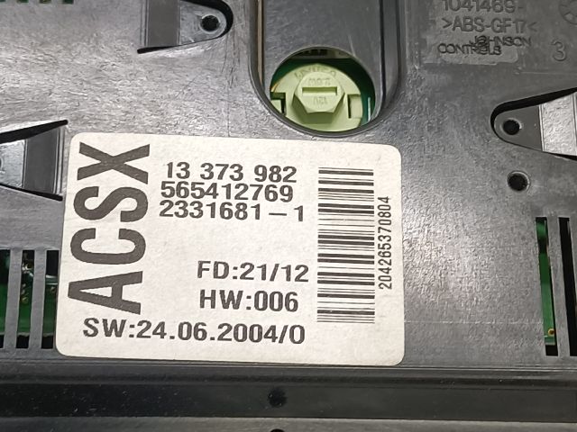 bontott OPEL ZAFIRA B Multifunkciós Kijelző