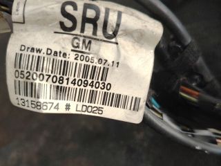 bontott OPEL ZAFIRA B Rendszámtábla Világítás Kábelköteg