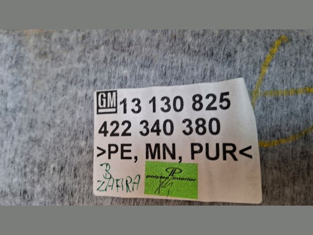 bontott OPEL ZAFIRA B Tetőkárpit