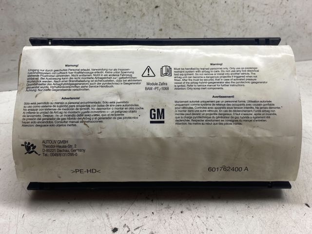 bontott OPEL ZAFIRA B Utasoldali Légzsák