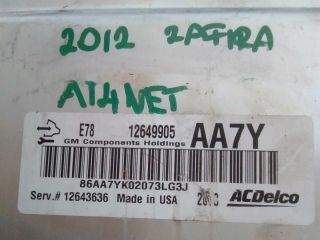 bontott OPEL ZAFIRA C Motorvezérlő