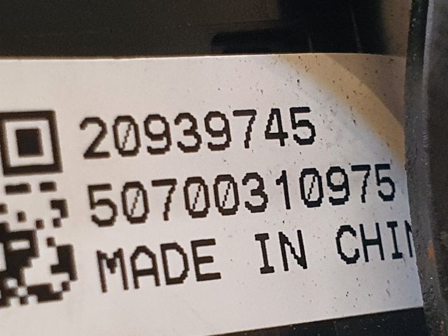 bontott OPEL ZAFIRA C Gyújtáskapcsoló Házzal