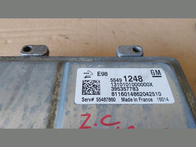 bontott OPEL ZAFIRA C Motorvezérlő