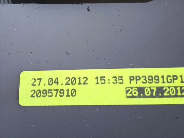 bontott OPEL ZAFIRA C Bal C Oszlop Oldalablak Üveg