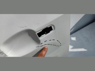 bontott OPEL ZAFIRA C Bal első Ajtó (Üres lemez)