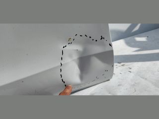 bontott OPEL ZAFIRA C Bal első Ajtó (Üres lemez)