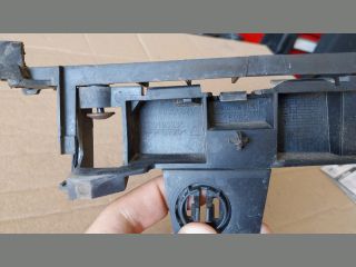 bontott OPEL ZAFIRA C Bal első Oldal Lökhárító Tartó (Műanyag)