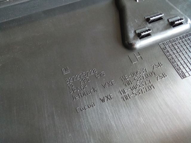 bontott OPEL ZAFIRA C Bal első Tároló Rekesz